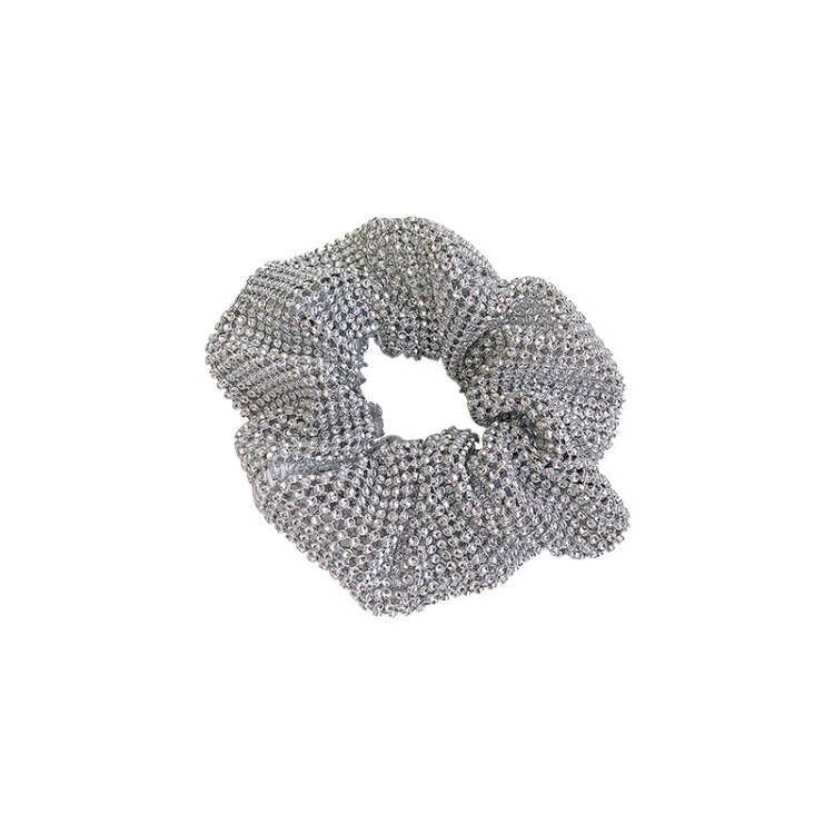 Women's Handmade Solid Color Cloth Hair Tie Simple Scrunchie for Daily Party