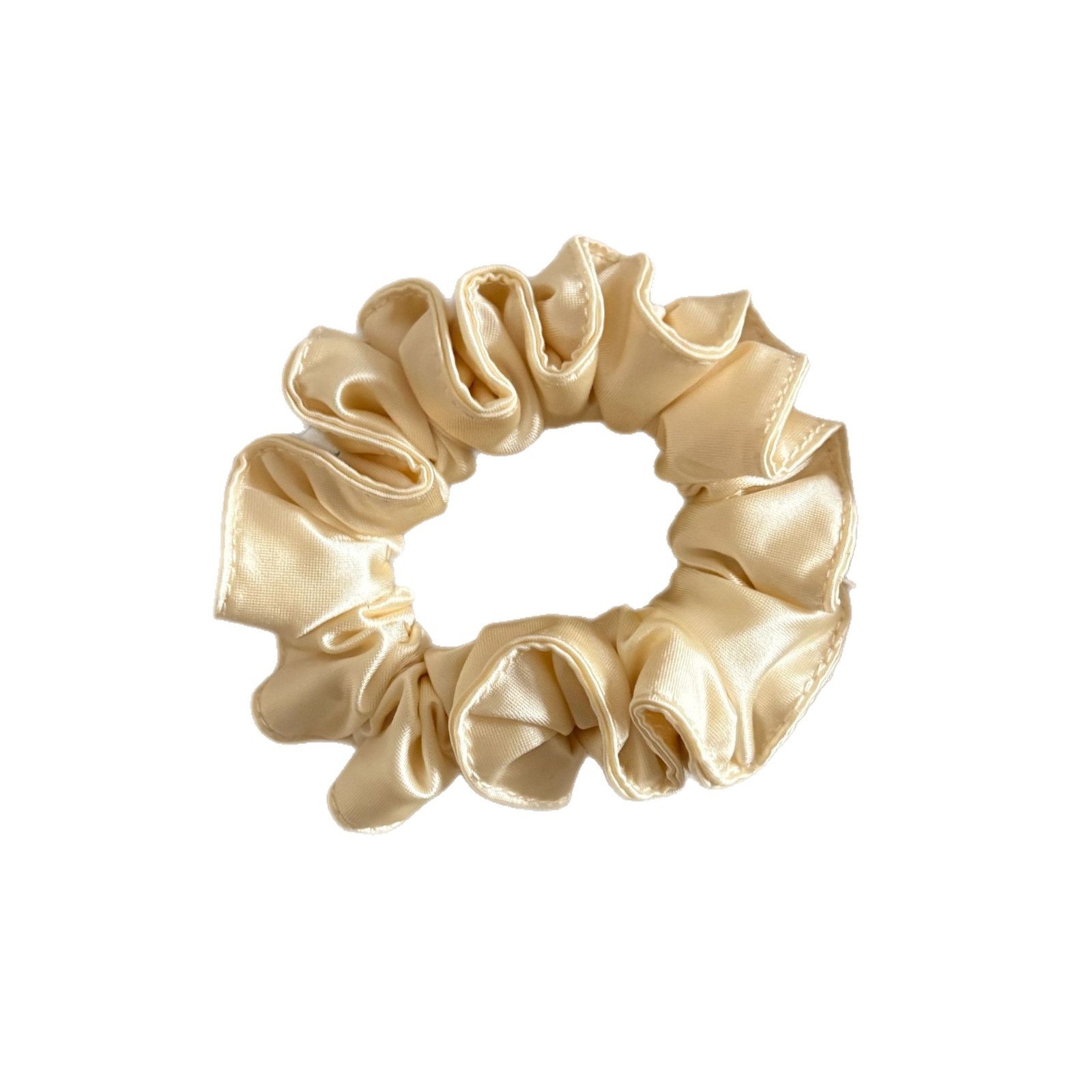 Women's Chic Satin Hair Tie Scrunchie, Elegant Solid Color Hair Accessory