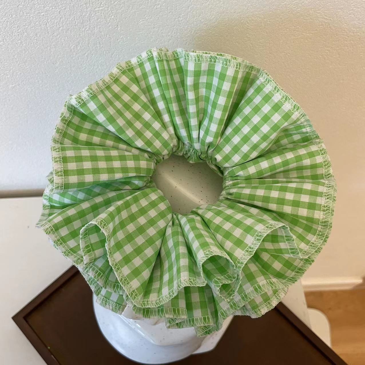 Women's Daily Handmade Cloth Hair Tie Preppy Style Color Block