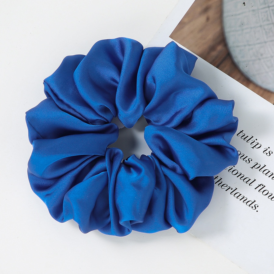 Women's Cute Handmade Cloth Hair Tie For Daily Wear Solid Color