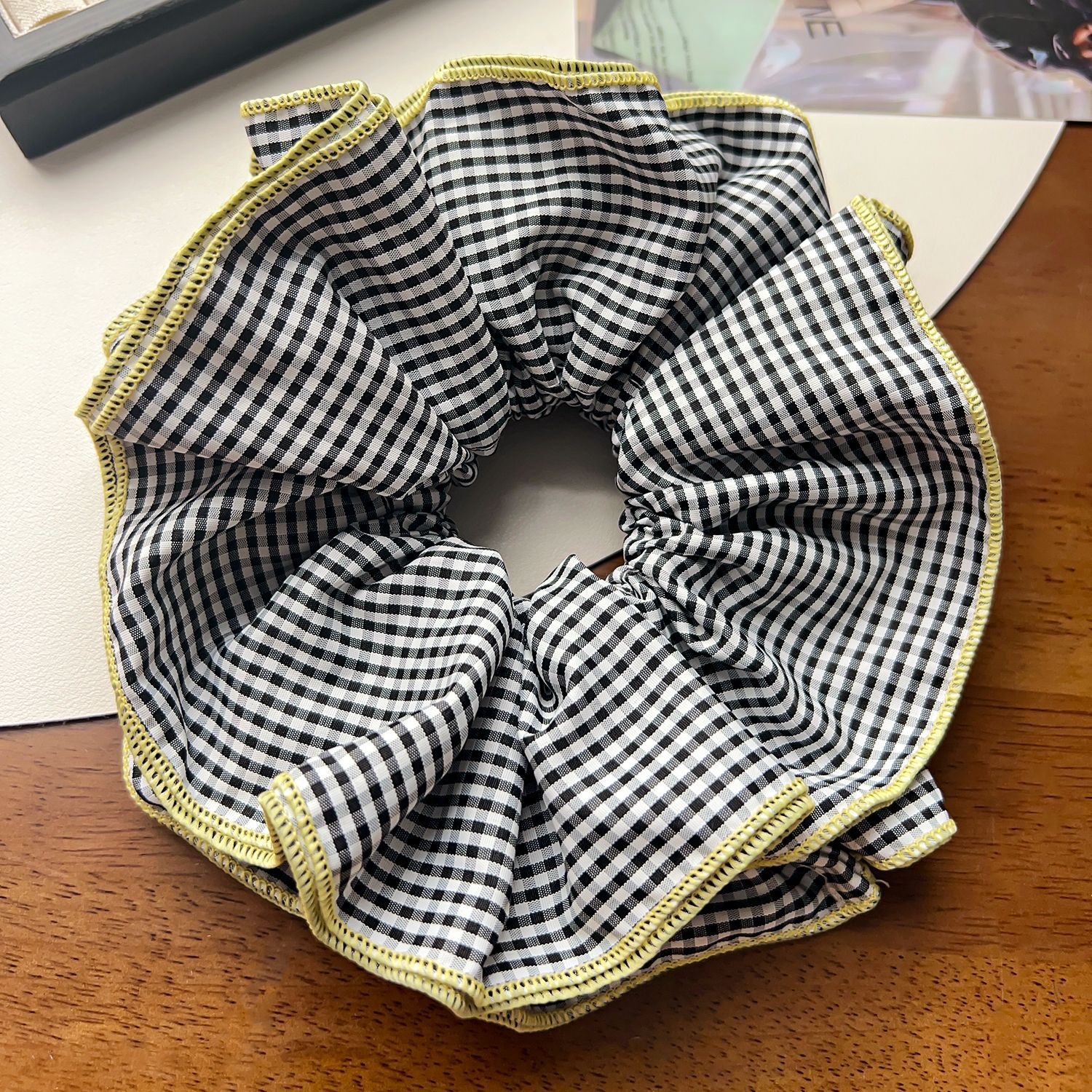 Women's Sweet All Season Cloth Hair Tie Scrunchie Solid Color