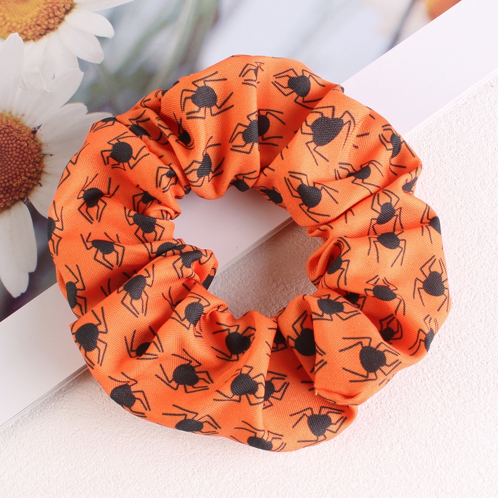 Women's Simple Halloween Elastic Cloth Hair Ties Festive Hair Bands