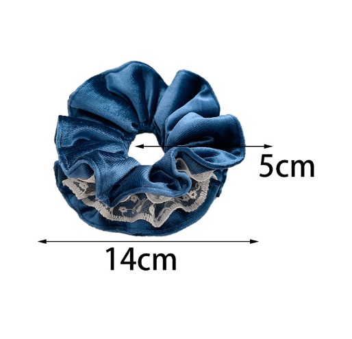 Women's Daily Casual Retro Cloth Hair Tie Scrunchie Solid Color