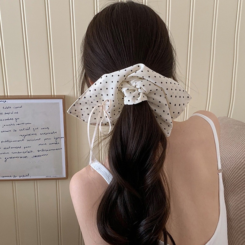 Women's Daily Holiday Fabric Bowknot Hair Tie Simple Color Block