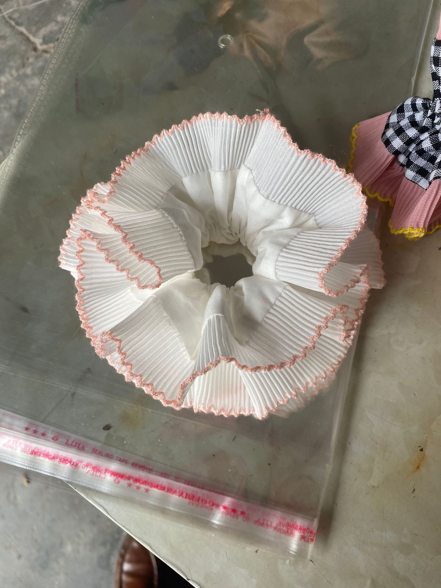 Women's Casual Street Style Elastic Hair Tie Accessory Floral Pattern