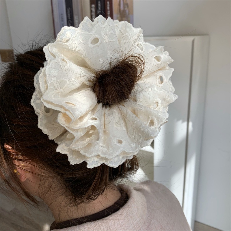 Women's Sweet Cloth Butterfly Bow Daily Holiday Hair Tie Solid Color