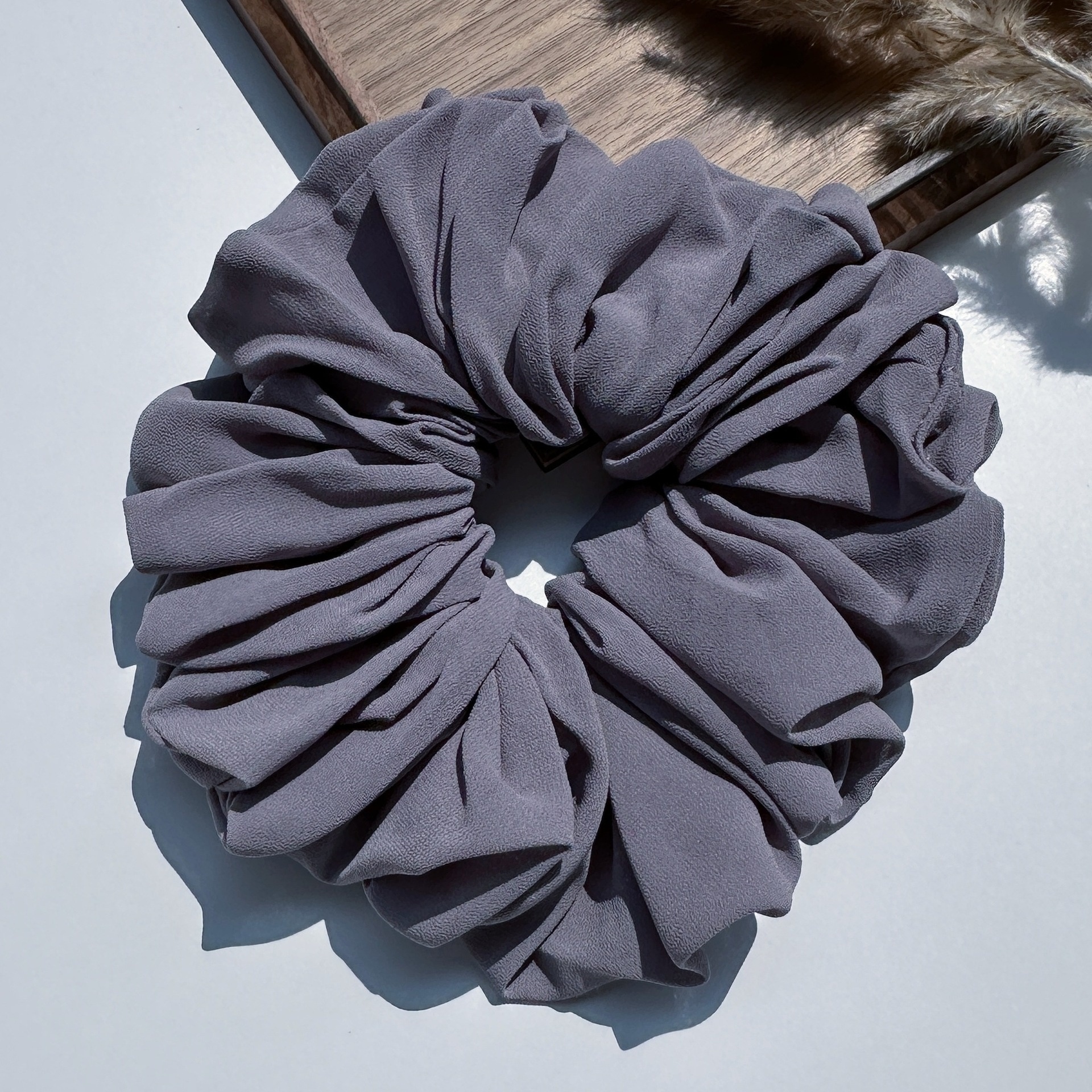 Women's Simple Handmade Chiffon Daily Holiday Hair Tie Solid Color