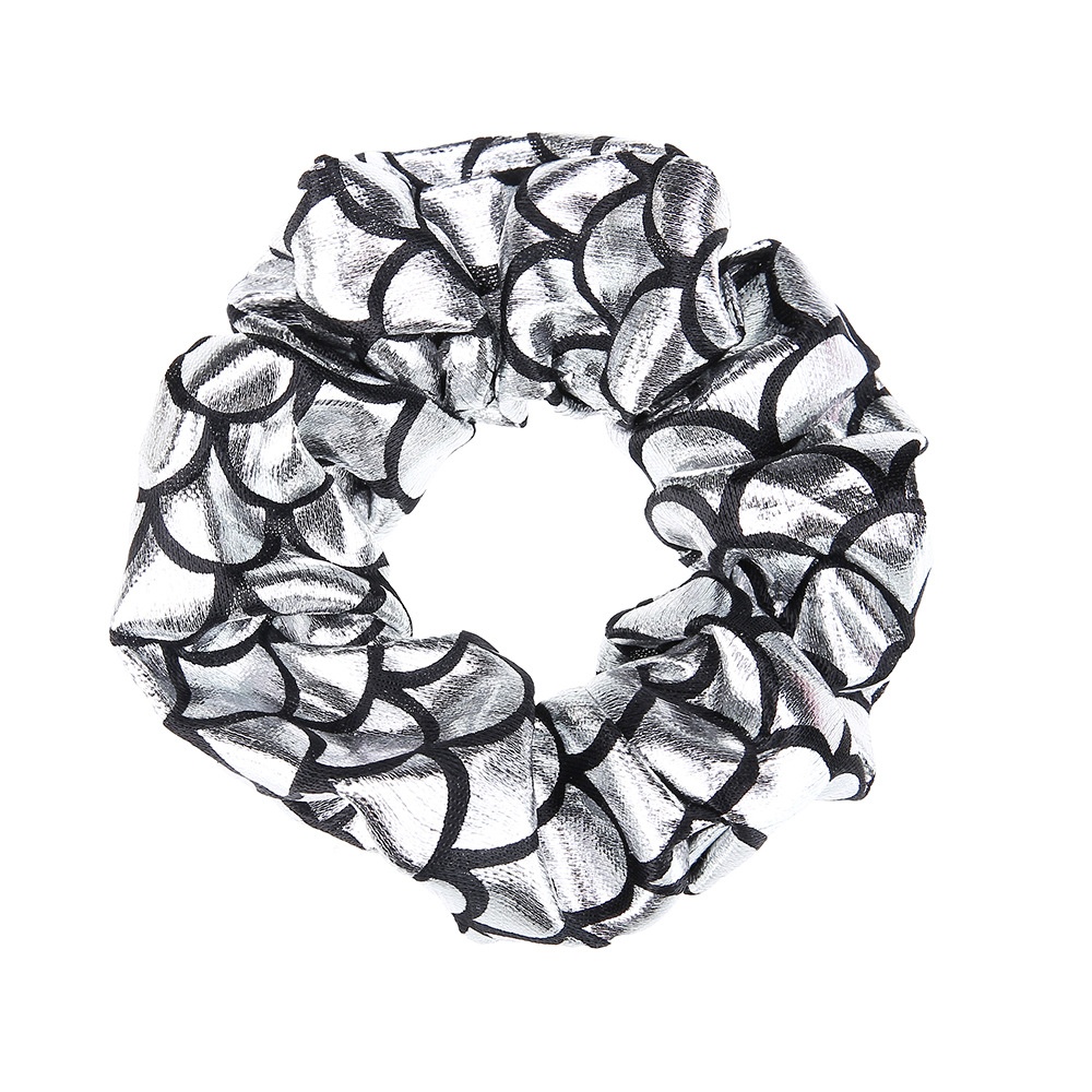 Women's Simple Round Cloth Hair Tie Casual Daily Elastic Scrunchie