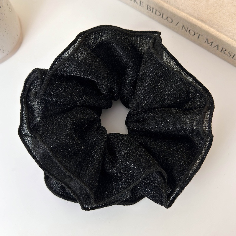 Women's Elegant Banquet Cloth Hair Scrunchie Classic Solid Color