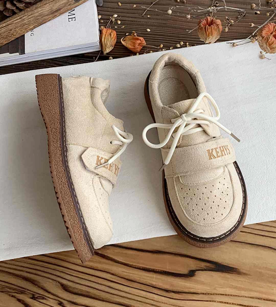 Round-headed Martin boots women's British wind boots warm cotton boots