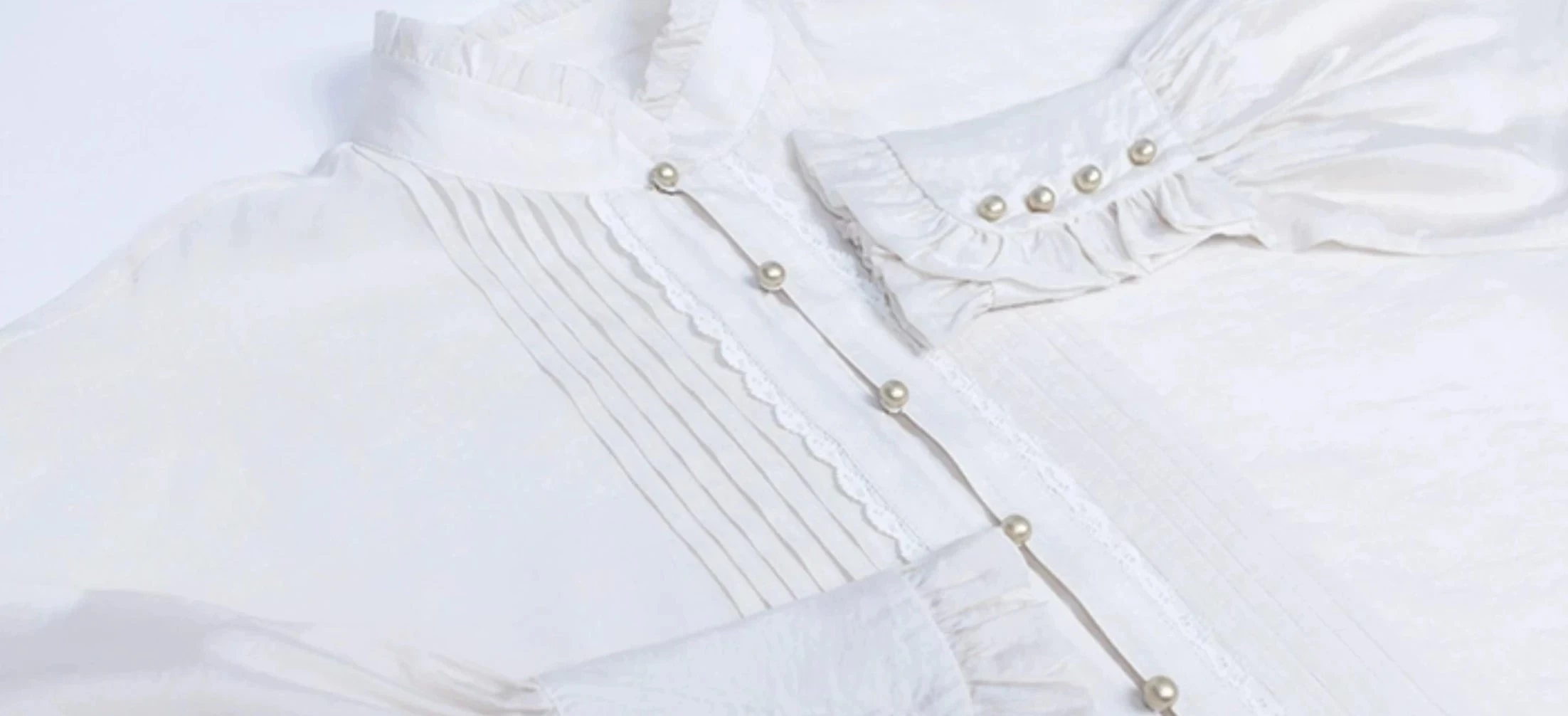 Women Modern Daily Hanfu 4-Piece Set Pear Blossom Print| HANFUBAO