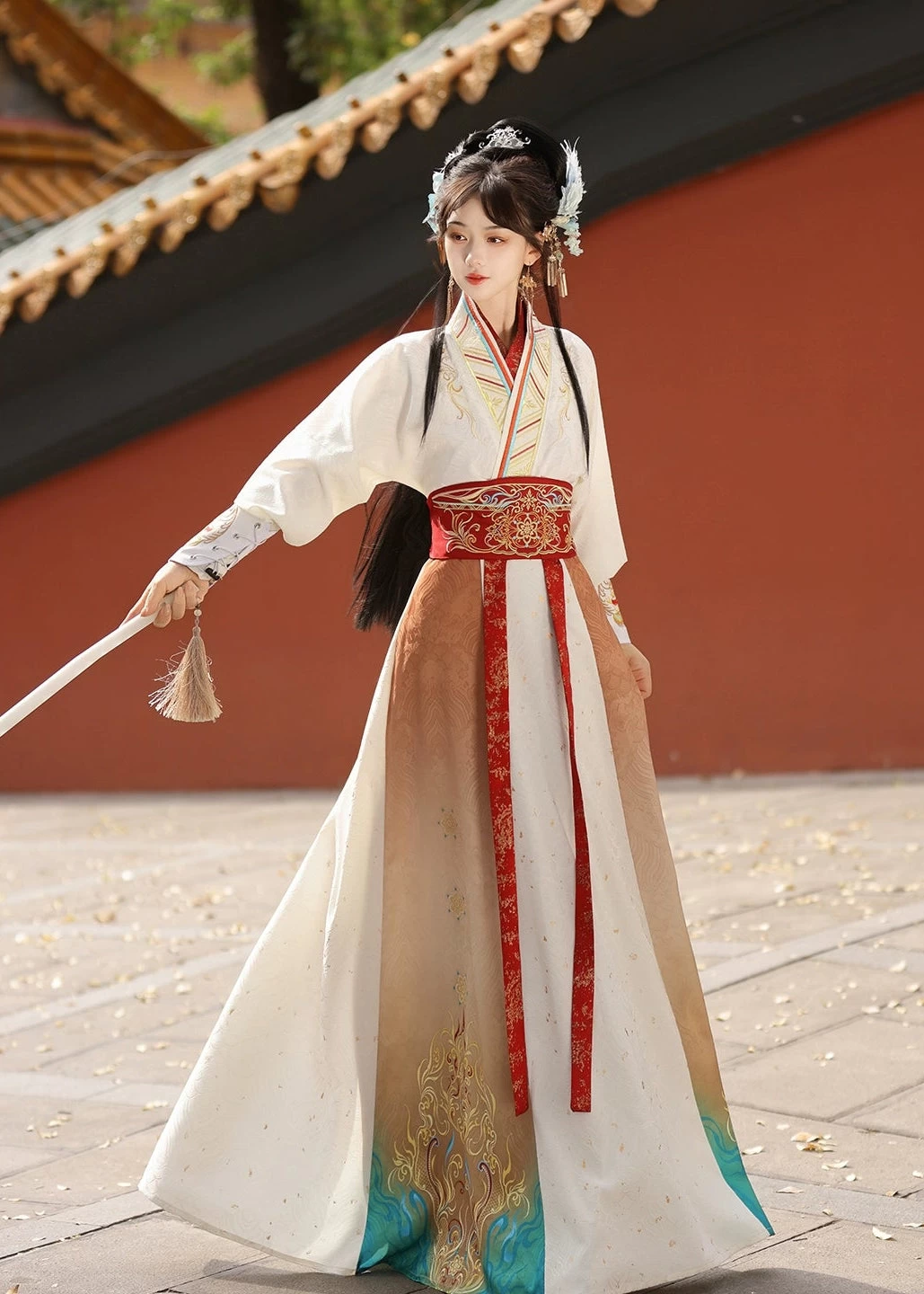 Unisex 6-Piece Couple Song Dynasty Daily Hanfu Set, Plus Size | HANFUBAO