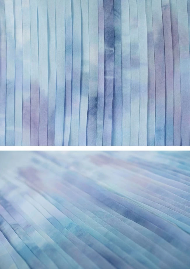 Women Daily Hanfu Water Wave Modern Ma Mian Skirt, Hand Wash | HANFUBAO