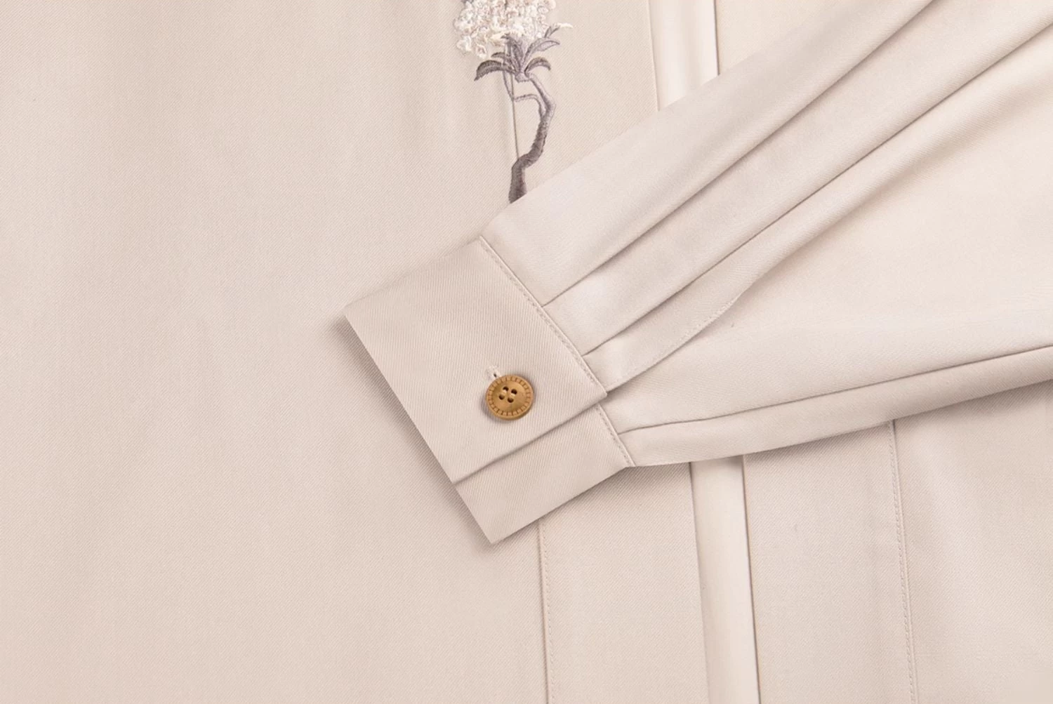 Women Modern Hanfu Chiffon 4-Piece Set Blue Floral Plus Size | HANFUBAO