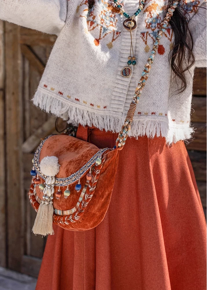 Women Cloud Song Modern 2-Piece Hanfu Set  Blend Daily Wear | HANFUBAO