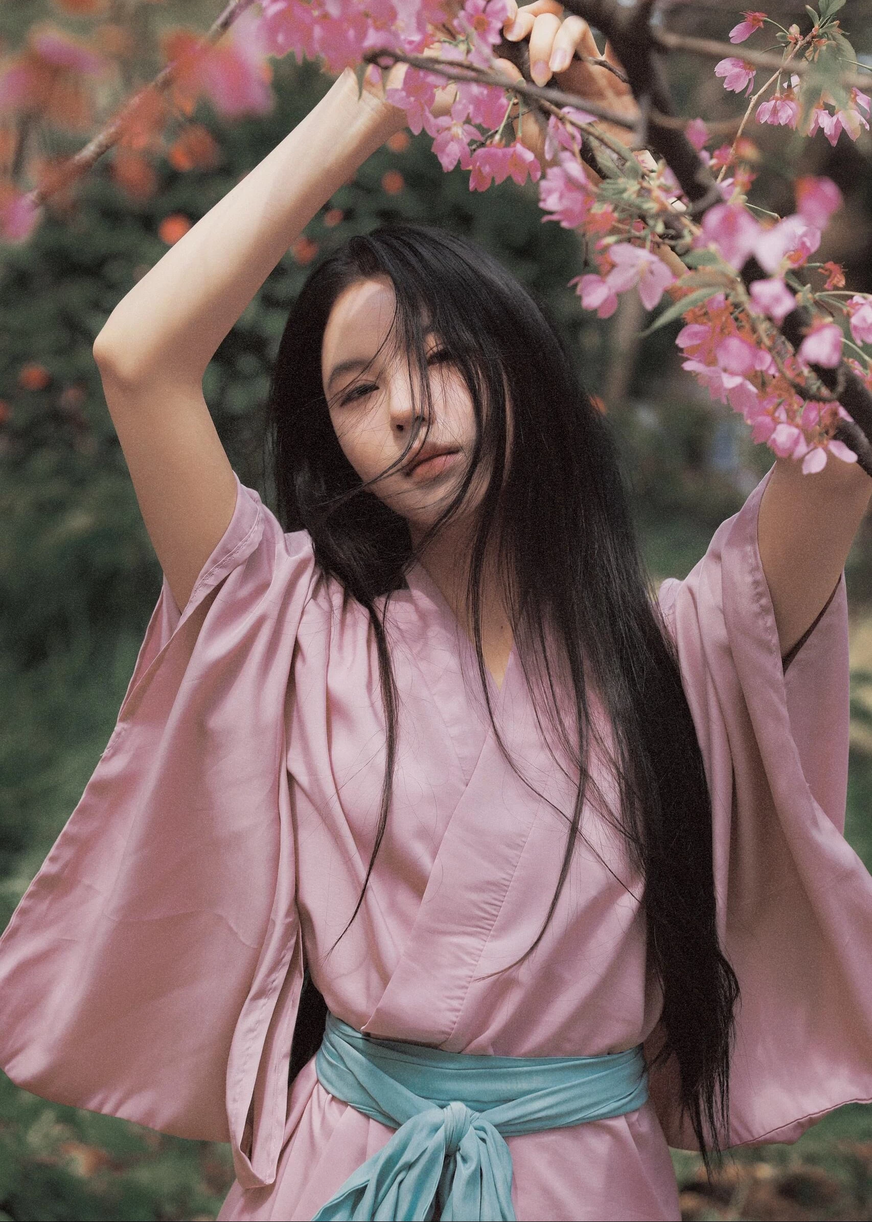 Women’s Cupro Modern Hanfu 2-Piece Robe Set | Daily Loungewear HANFUBAO