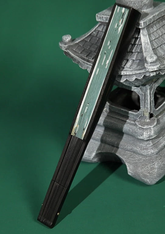 Chinese Hanfu Paper & Bamboo Folding Hand Fan for Dance & Festivals | HANFUBAO