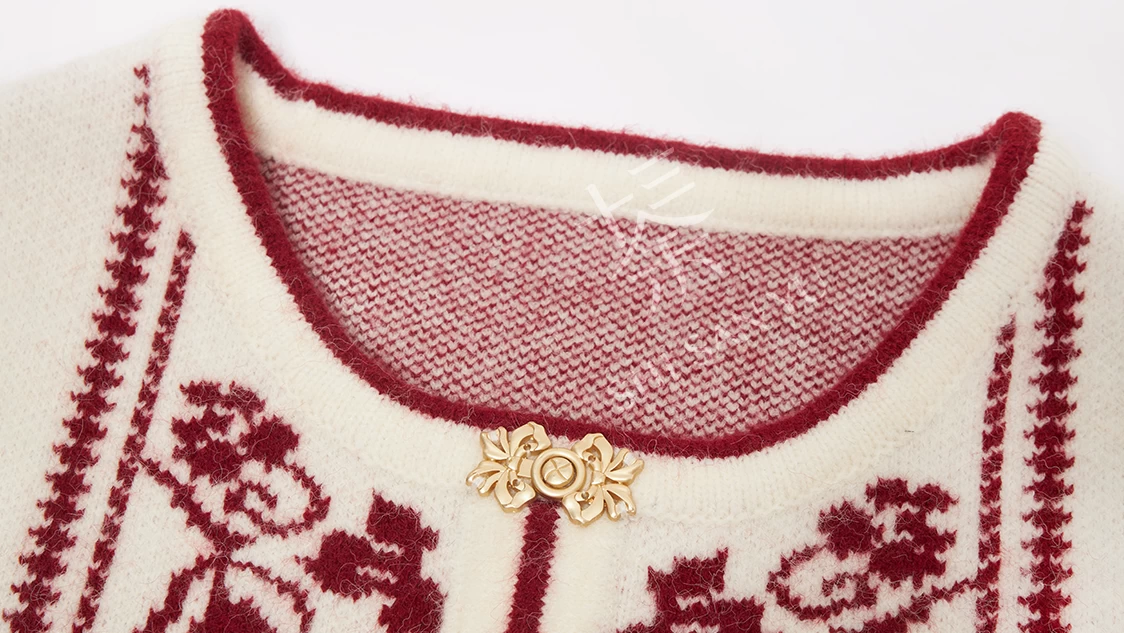 Unisex 3-Piece Modern Hanfu Set, Fortune Flower Embroidered| HANFUBAO