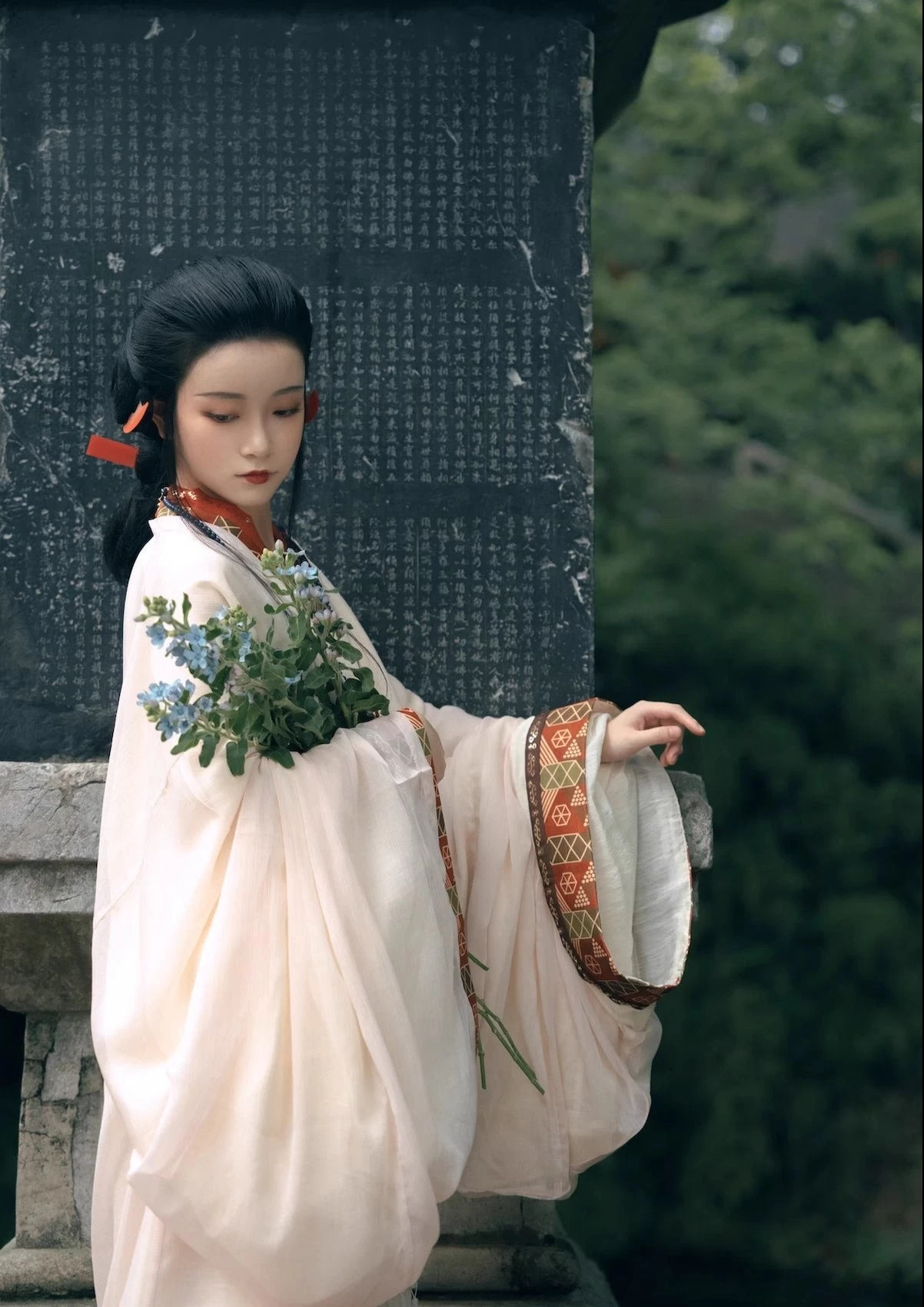 Unisex Warring States Hanfu Robe Set Daily Wear Plus Size | HANFUBAO