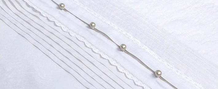 Women Modern Daily 3-Piece Ma Mian Hanfu Pear Blossom Silk Blend| HANFUBAO