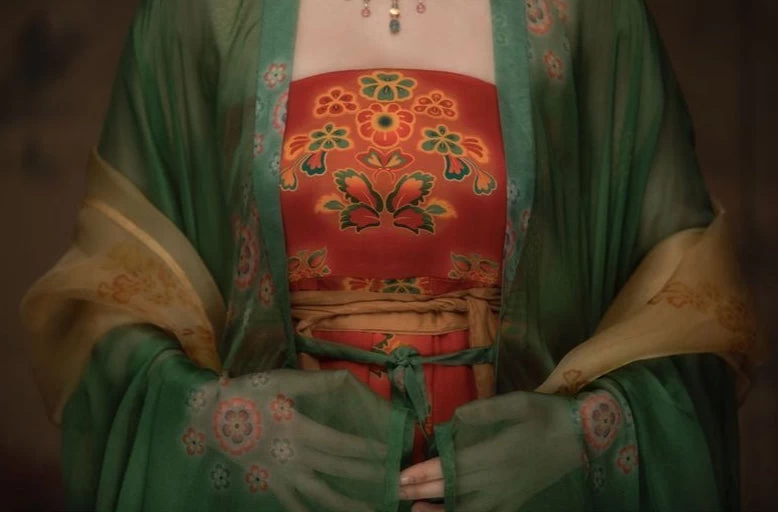 Women Modern Daily Hanfu Plus Size Chiffon 3-Piece Set | HANFUBAO