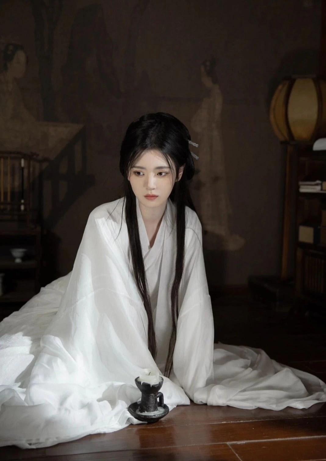 Women 4-Piece Chiffon Hanfu Set for Daily Wear, Plus Size| HANFUBAO