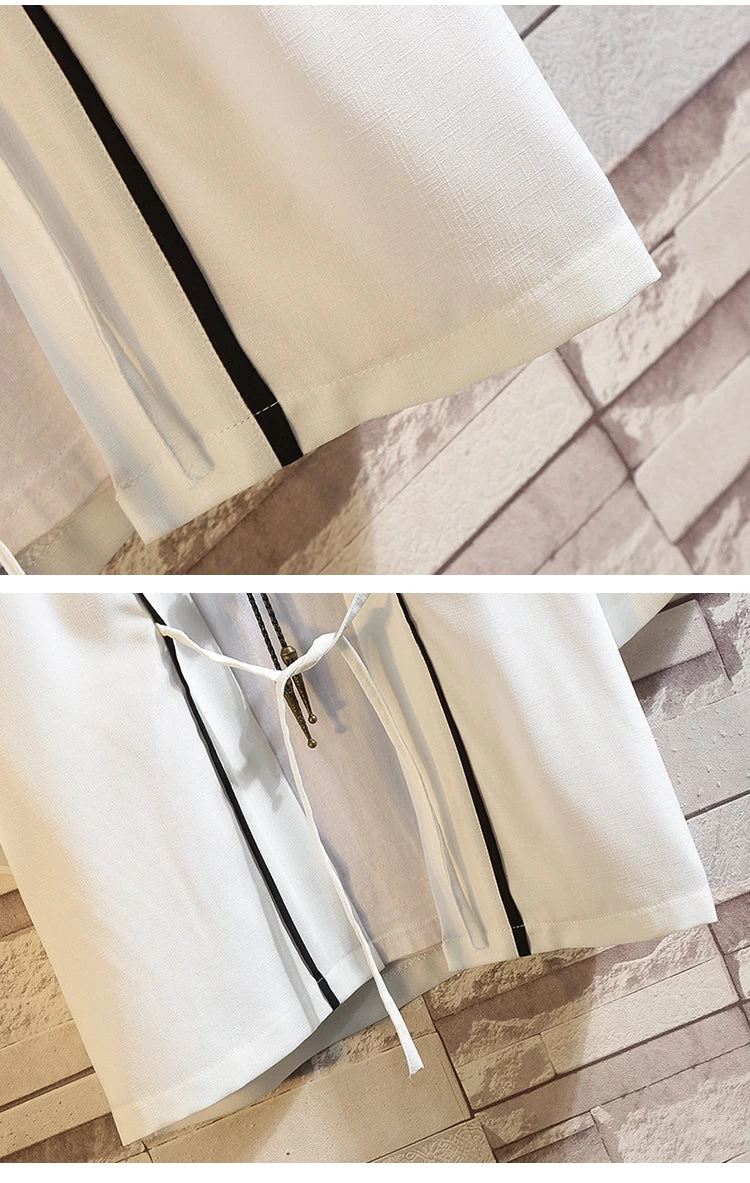 Unisex Modern Daily Hanfu Robe Dragon Print Plus Size | HANFUBAO