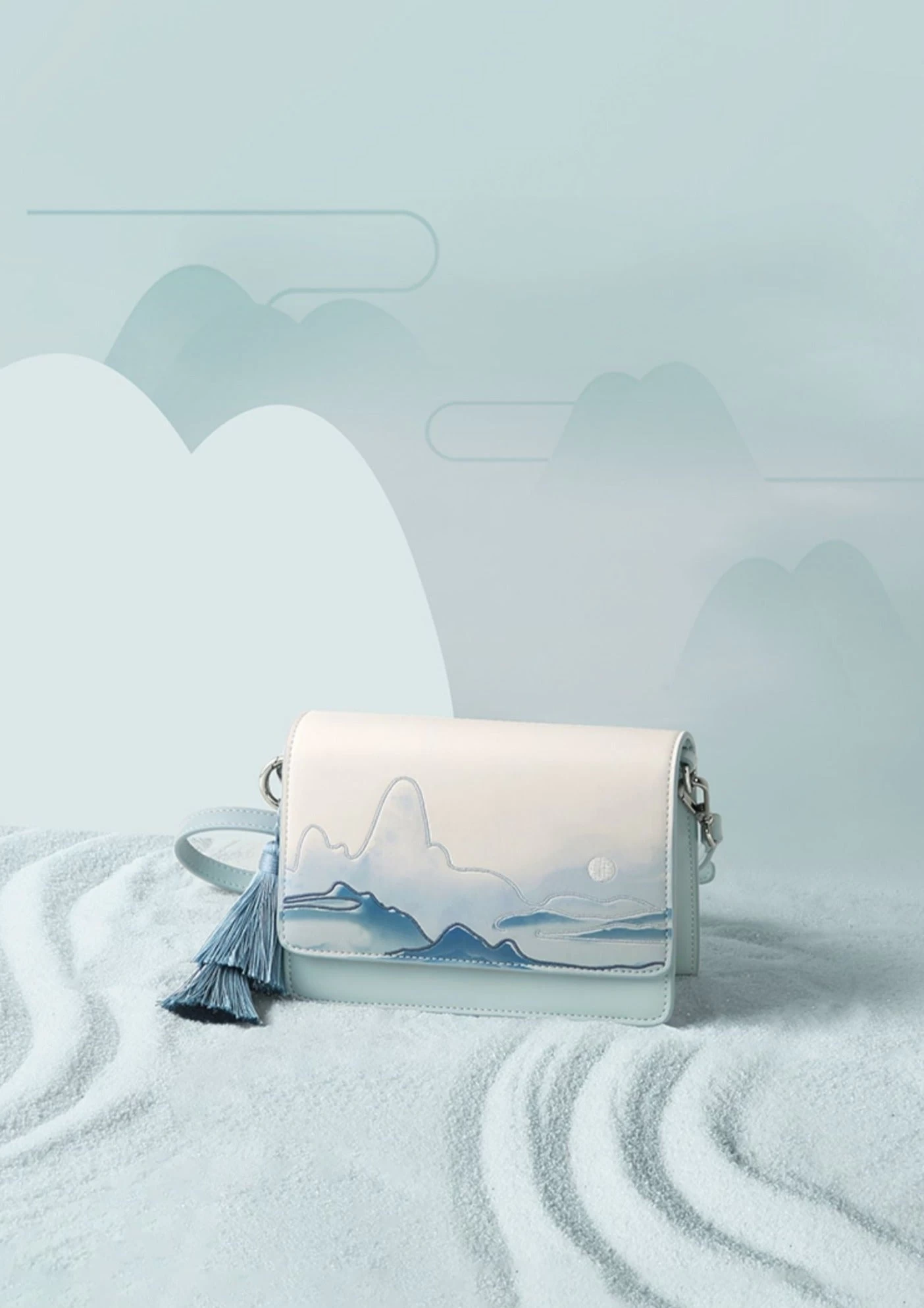 Women’s Modern 3-Piece Bamboo Hanfu Set, Artificial Silk Blend | HANFUBAO