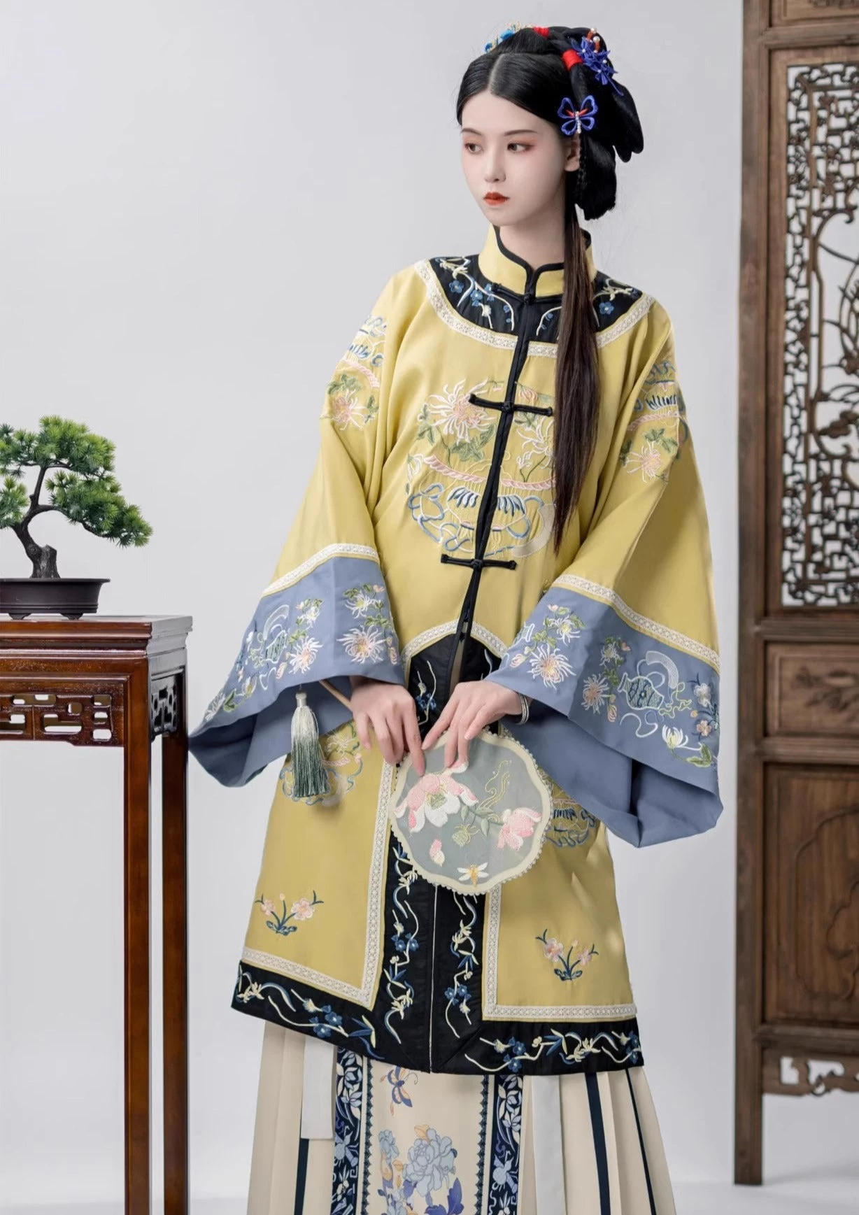 Women’s Qing Dynasty 2-Piece Hanfu Dress Plus Size| HANFUBAO
