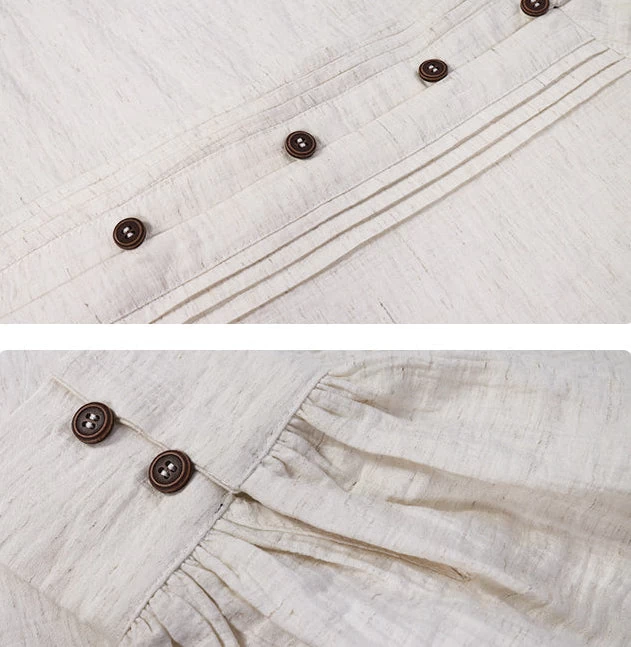 Women’s Modern 3-Piece Daily Hanfu Pants Set Rayon Linen Blend | HANFUBAO