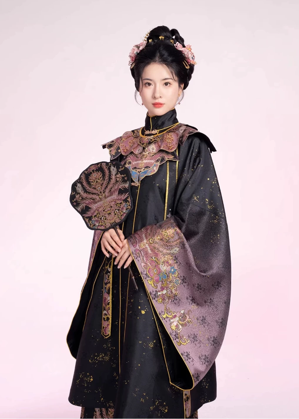 Women's Modern Hanfu Silk-Blend Graduation Set Pink Jade | HANFUBAO