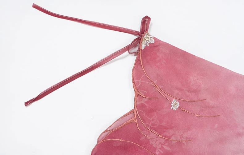 Women’s 4-Piece Daily Hanfu Set,  Skirt Outfit| HANFUBAO