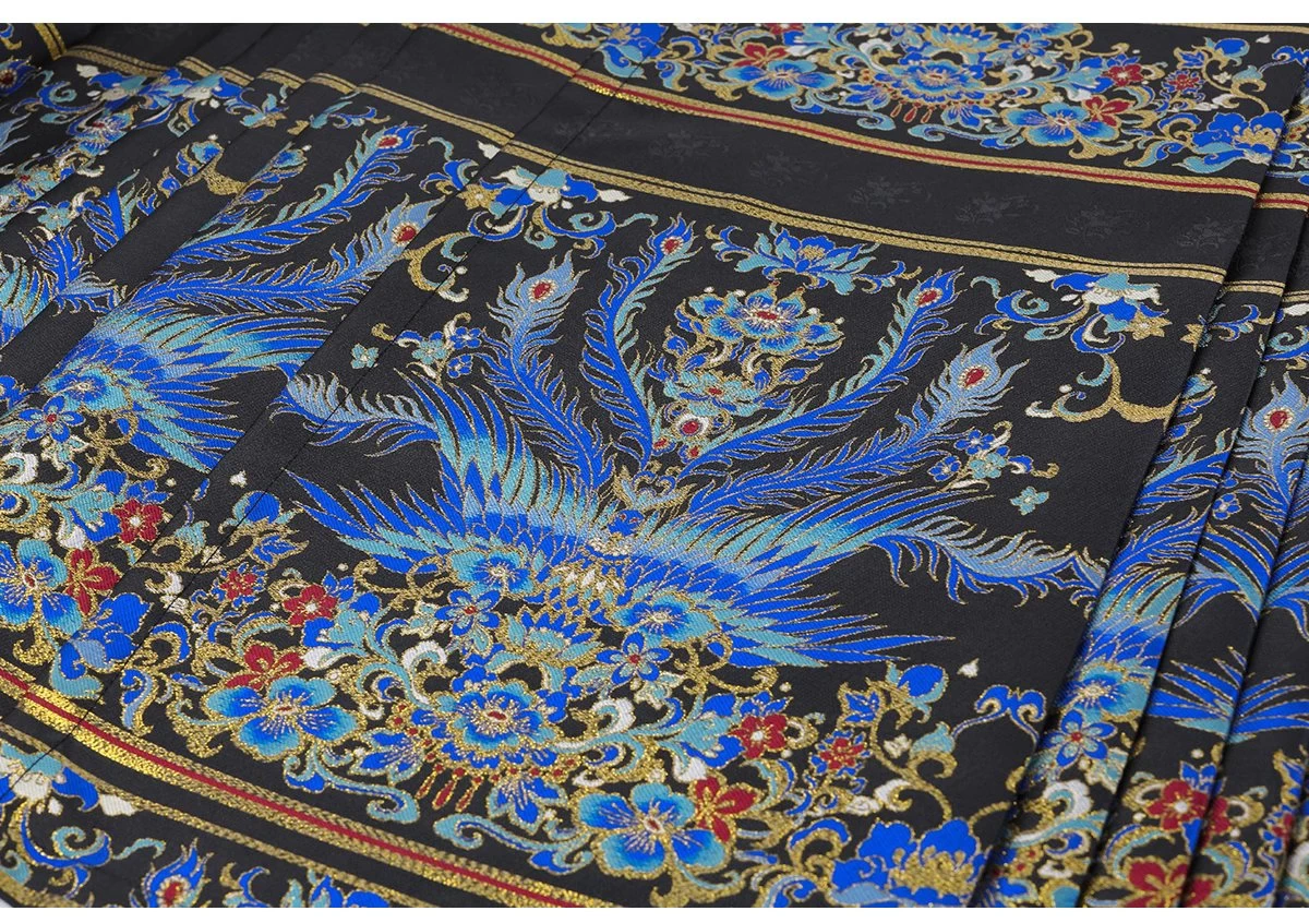 Women Modern Daily Hanfu 2-Piece Set, Dian Cui Embroidery | HANFUBAO