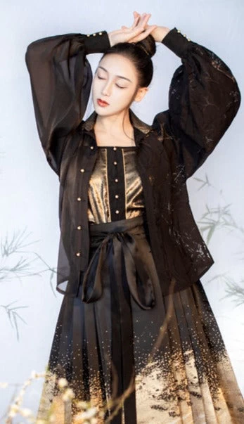 Women Modern Daily Hanfu Blouse White 100%  | HANFUBAO