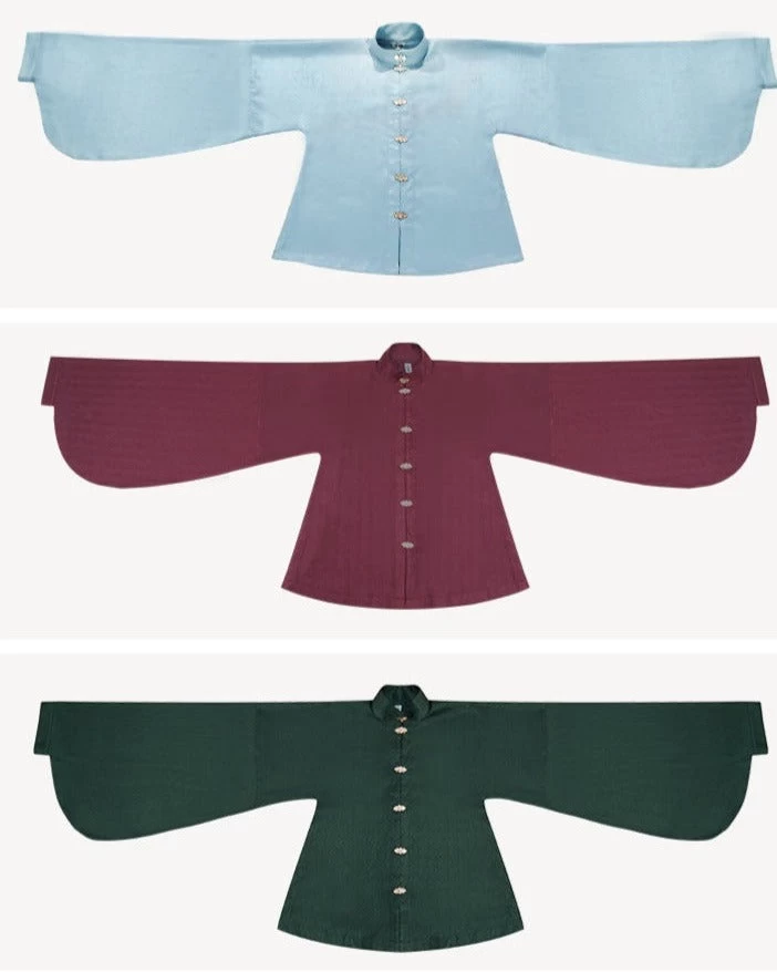 Women Modern Daily Hanfu Ming Blouse White | HANFUBAO Lab Silk Plus Size