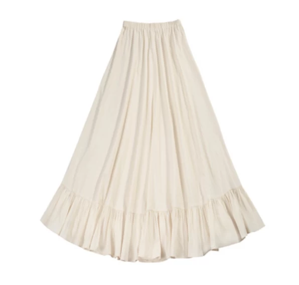 Women's Modern Hanfu Trench Coat Set White |  Blend | HANFUBAO