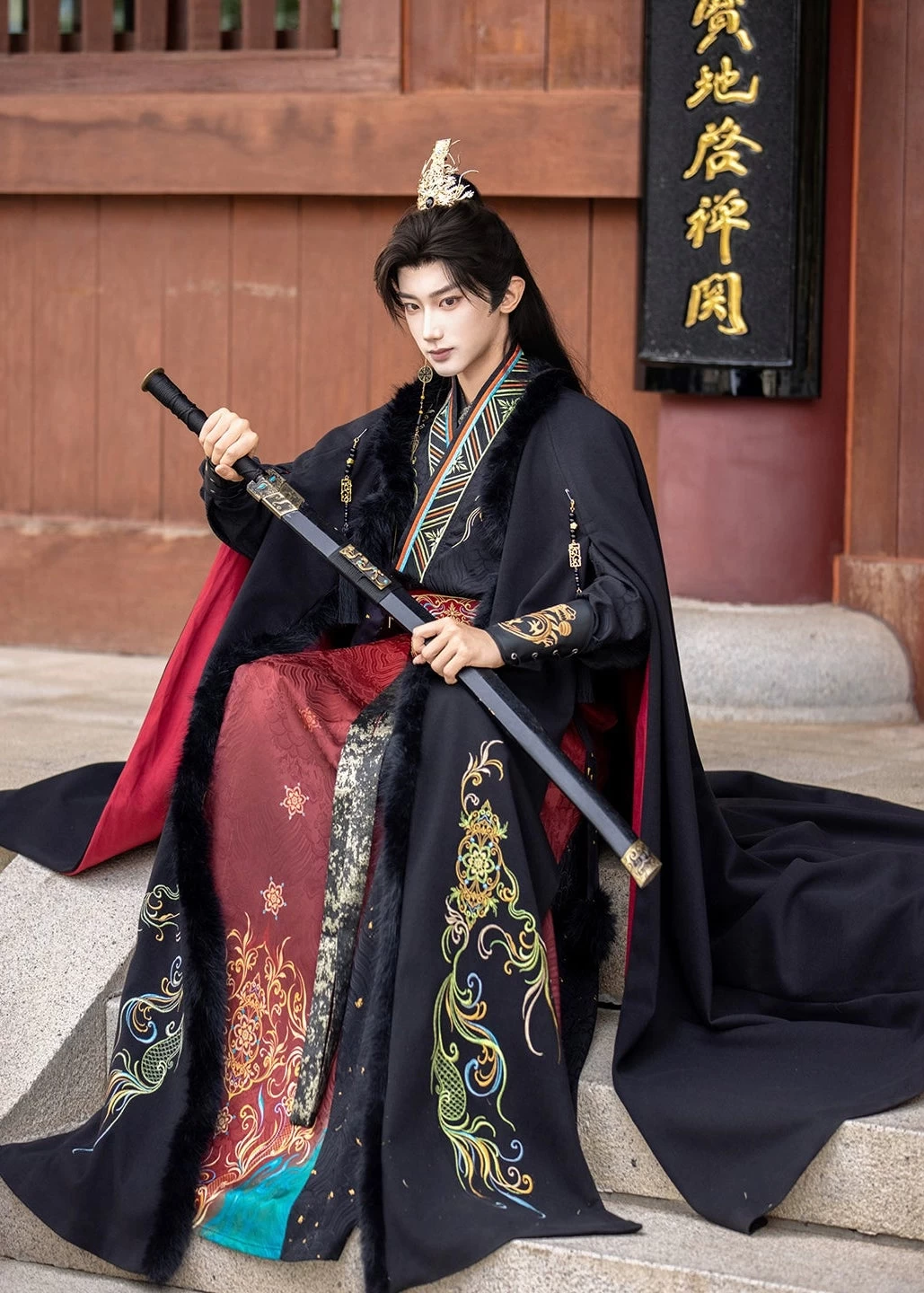 Unisex 6-Piece Couple Song Dynasty Daily Hanfu Set, Plus Size | HANFUBAO