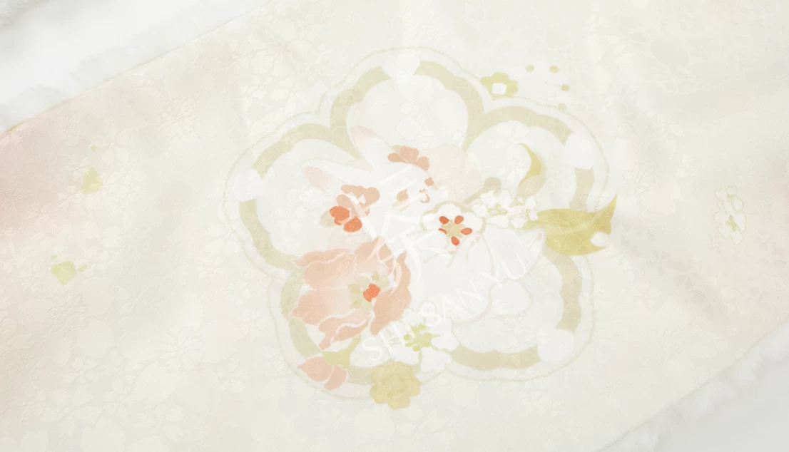 Women Winter Hanfu Dress Set Floral Embroidery Polyester| HANFUBAO