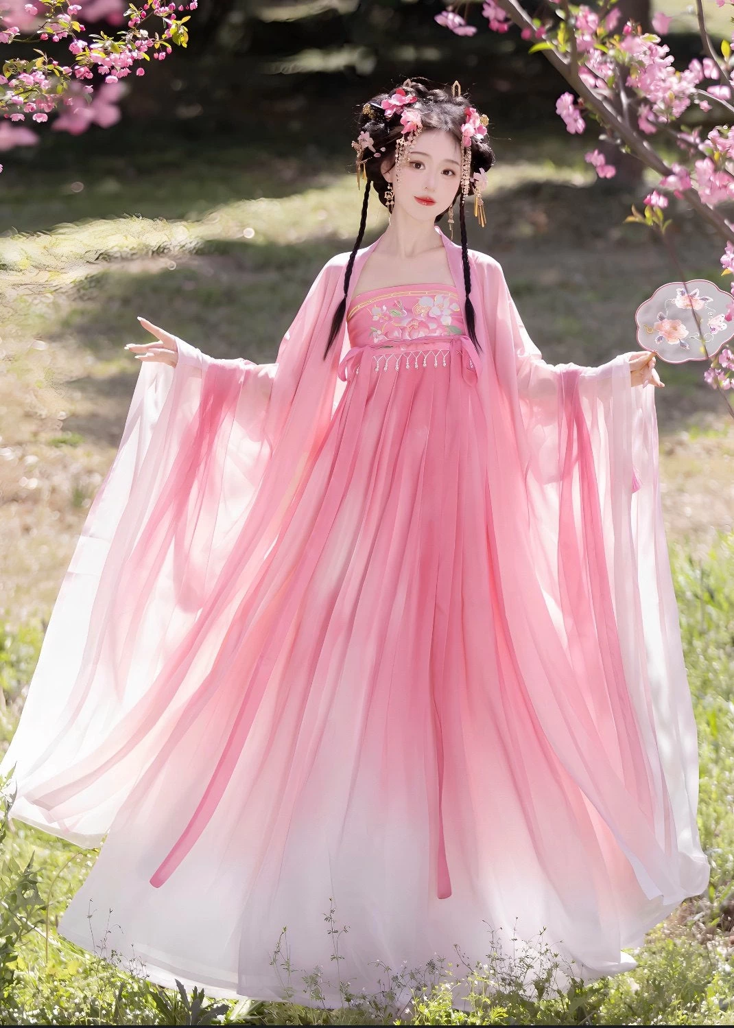 Women’s Plus Size  Modern Hanfu Set Purple Tang| HANFUBAO