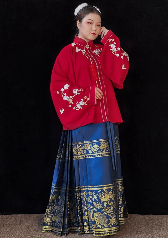 Women's Plus Size Daily Hanfu Skirt 6 Colors 4.5m Hem | HANFUBAO