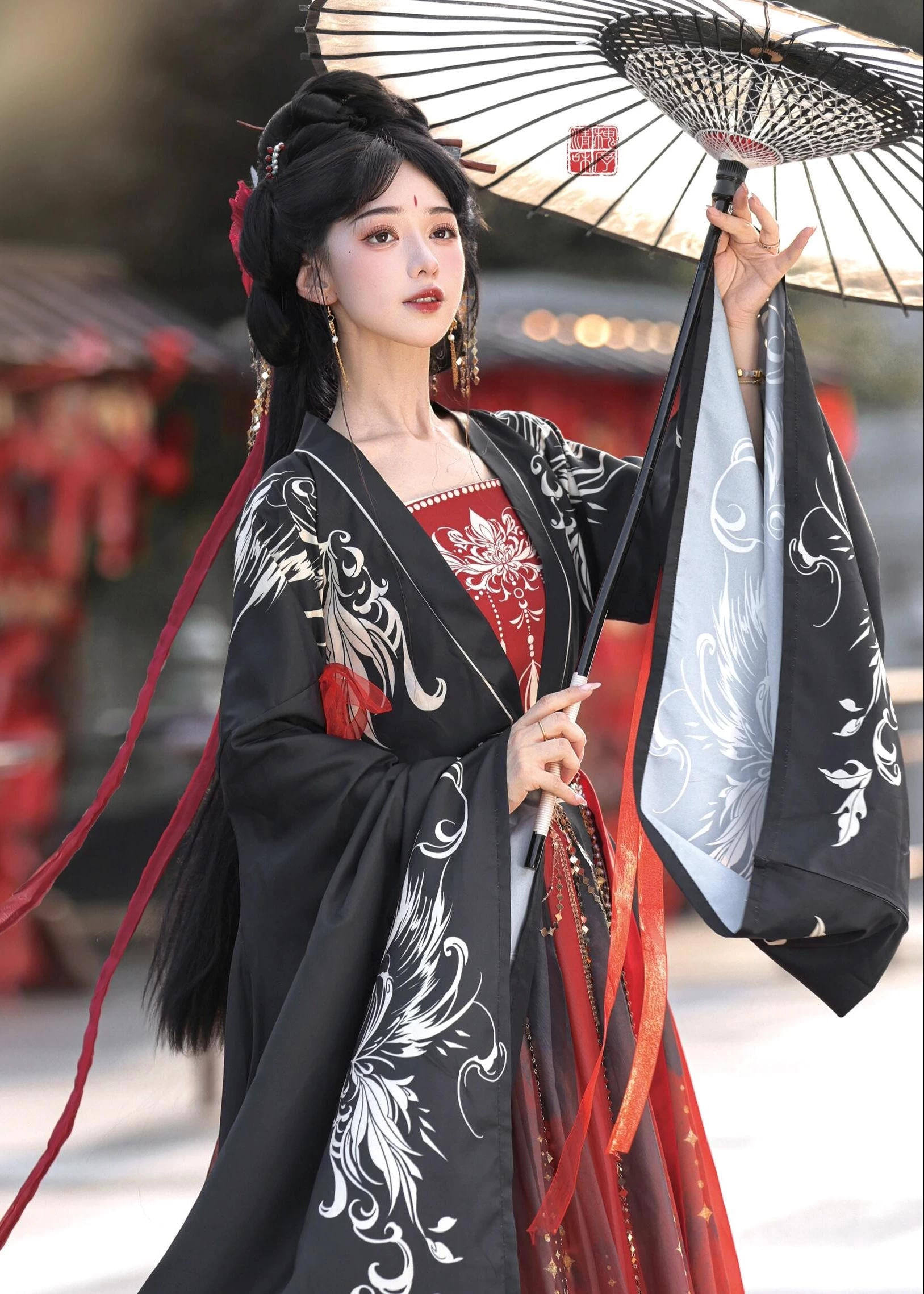 Women's 3-Piece Daily Hanfu Set Clear Autumn Plus Size| HANFUBAO