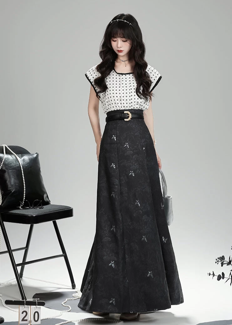 Women’s Daily Hanfu 3-Piece Set Drifting Cloud  Plus Size| HANFUBAO