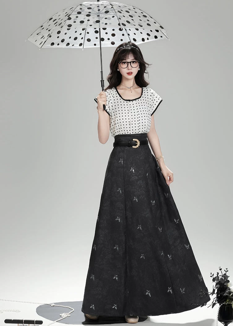 Women’s Daily Hanfu 3-Piece Set Drifting Cloud  Plus Size| HANFUBAO