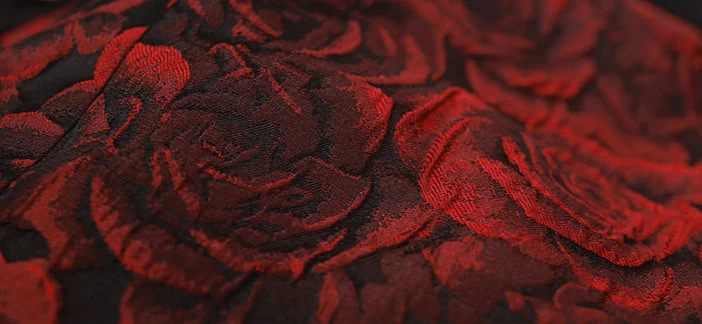 Women's 3-Piece Modern Crimson Hanfu Set, Viscose-Poly Daily Wear| HANFUBAO