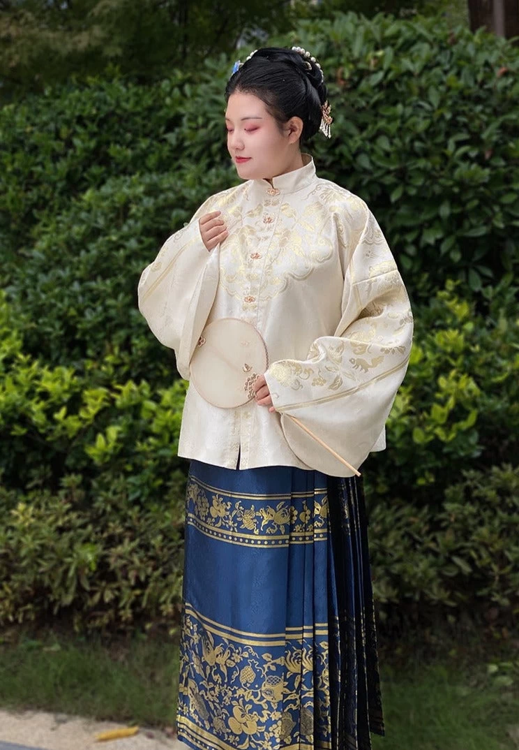 Women's Plus Size Daily Hanfu Skirt 6 Colors 4.5m Hem | HANFUBAO