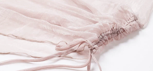 Women 3-Piece Daily Hanfu Set Viscose-Nylon Belted Dress | HANFUBAO