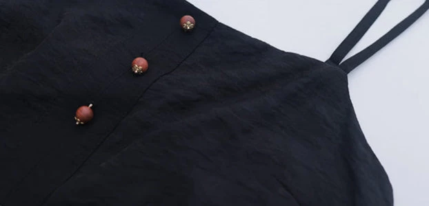 Women Tencel Linen Modern Hanfu 4-Piece Pants Set Vermilion | HANFUBAO