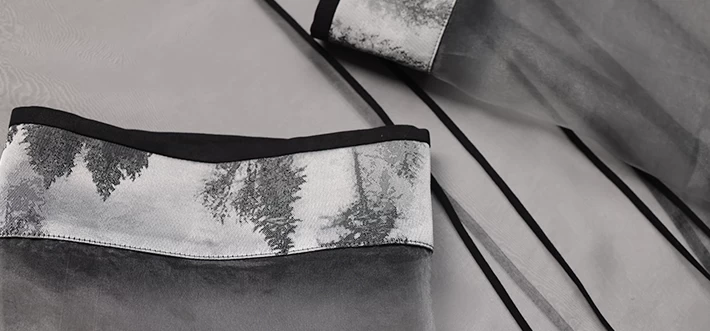 Women Modern Hanfu  Ma Mian Set Pine Ink | HANFUBAO