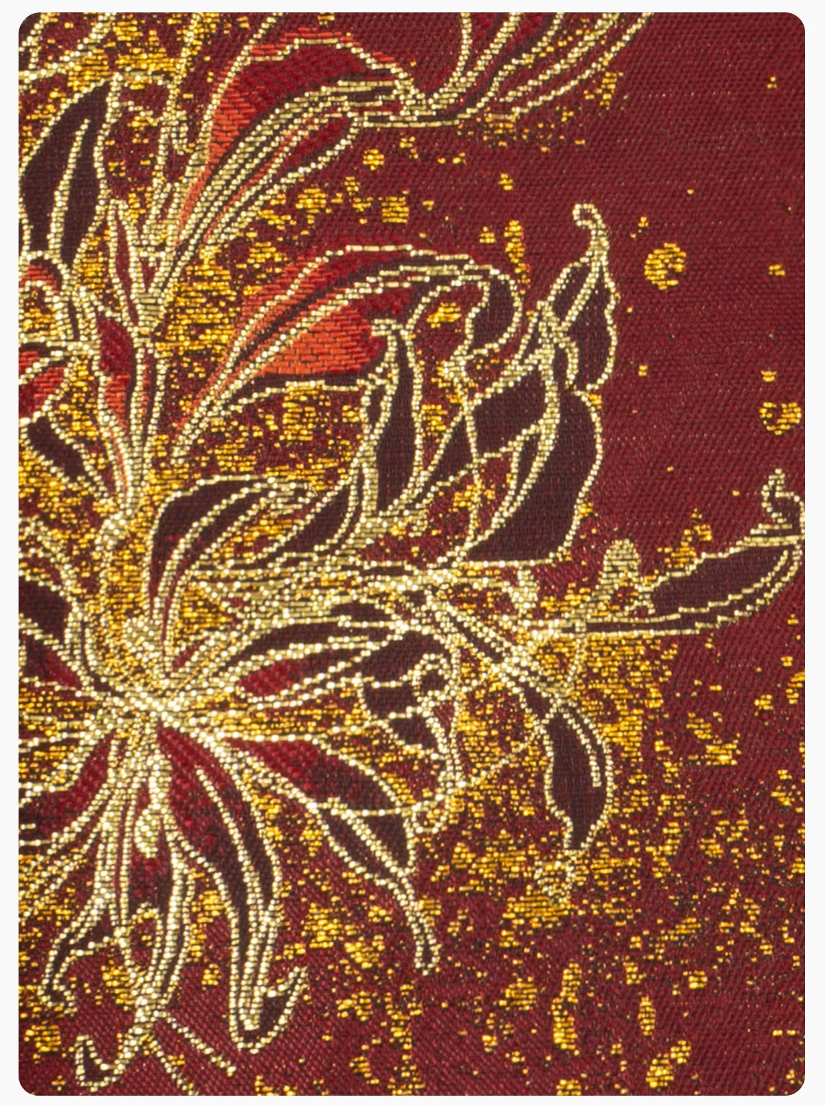 Women’s Modern 3-Piece Daily Hanfu Set, Lantern Flower Print, Warm Knit | HANFUBAO