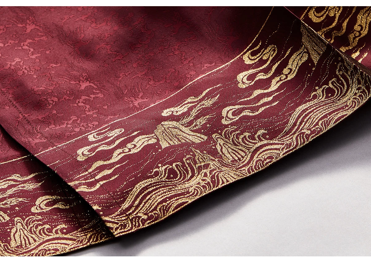 Women Modern 3-Piece Daily Hanfu Set with Belt, Lightweight Fabric | HANFUBAO